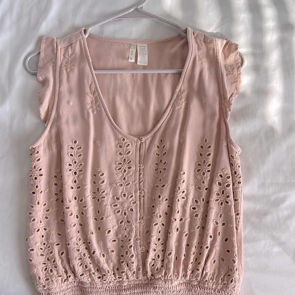 Dusty pink top